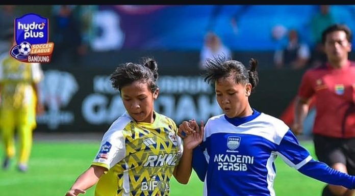Sepak Bola Wanita Tanding Sengit di Bandung, Garut Ikut Ramaikan Hydro Plus Soccer League