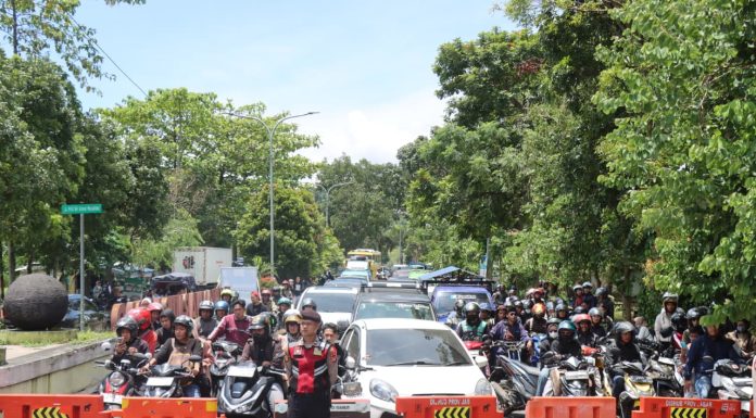 Dari Limbangan hingga Tarogong, Polisi Siaga Urai Lonjakan Kendaraan