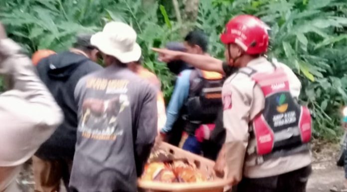 Bocah 9 Tahun Yang Hanyut di Sungai Cikandang Akhirnya Ditemukan Tim Gabungan