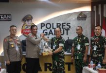 Polres Garut Terima KKL Pasis Seskoad, Perkuat Sinergi TNI–Polri di Lapangan
