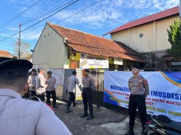 Polres Garut Amankan Proses Pilkades PAW Sindangsuka