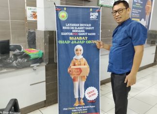 Layanan Inovasi RSUD dr. Slamet Garut, “SIJABAT” Permudah Pasien Terima Obat Tanpa Antre