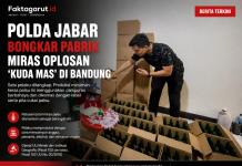Polda Jabar Bongkar Pabrik Miras Oplosan “Kuda Mas” di Bandung, Satu Pelaku Ditangkap