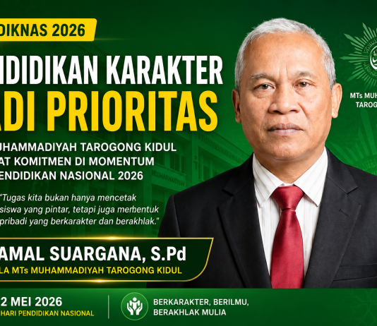 Hardiknas 2026, MTs Muhammadiyah Tarogong Kidul Perkuat Pembentukan Karakter Siswa