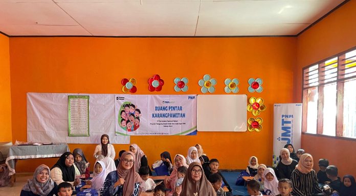 Ruang Pintar PNM Karangpawitan, Tempat Anak-anak Belajar Gratis Raih Masa Depan Cerah