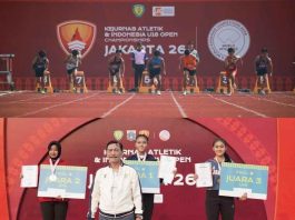 KONI Garut Apresiasi Prestasi Jacinda di Kejurnas Atletik 2026, Optimis Sumbang Emas pada Porprov Jabar