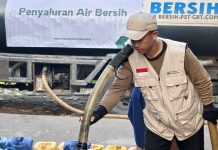Hari Ketiga Aksi Kemanusiaan, Relawan Nusantara Guyur Garut dengan 20 Ribu Liter Air Bersih