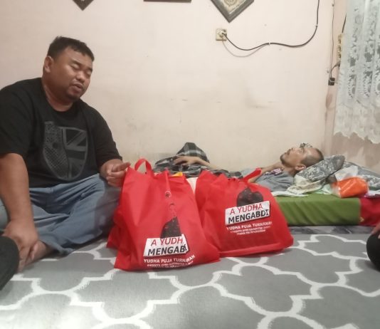 Setahun Berjuang Melawan Stroke, Adi Rahmat Dapat Kepedulian Anggota DPRD Garut