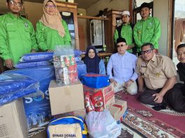 H. Aceng Malki Salurkan Santunan bagi Korban Kebakaran di Desa Cigedug