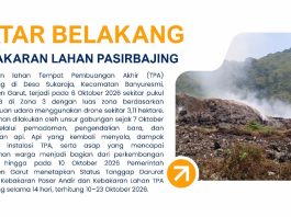 Pemadaman Kebakaran TPA Pasir Bajing Diklaim Capai 90 Persen, Pemkab Garut Siapkan Pemulihan Layanan Sampah
