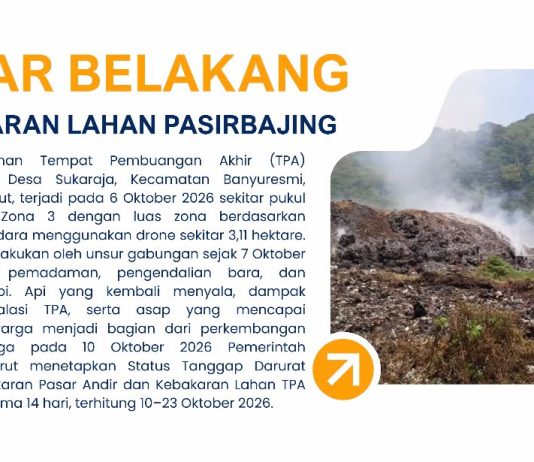 Pemadaman Kebakaran TPA Pasir Bajing Diklaim Capai 90 Persen, Pemkab Garut Siapkan Pemulihan Layanan Sampah