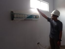 Pelaksana Pastikan Pekerjaan Ruang ICU RSUD Garut Mengacu Spesifikasi Kontrak