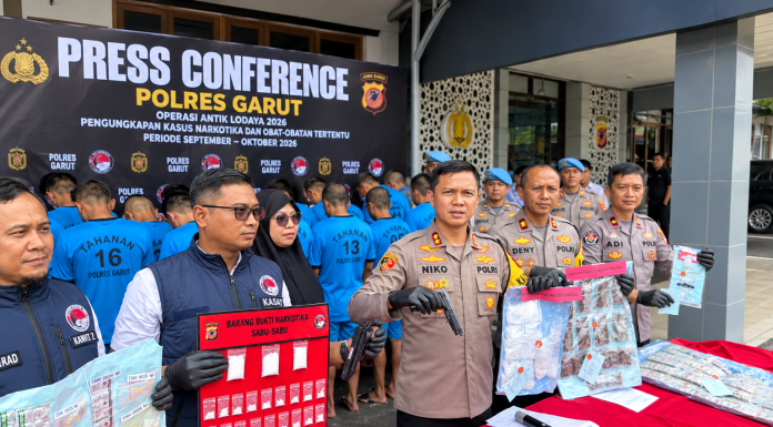 Polisi Ungkap 22 Kasus Narkotika dan Obat Ilegal di Garut, 27 Orang Jadi Tersangka