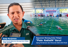 Kejuaraan Renang Antar Pelajar “Piala Kadisdik” Jadi Ajang Pembinaan dan Pencarian Bibit Atlet Muda Garut