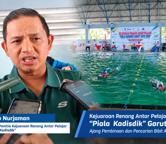 Kejuaraan Renang Antar Pelajar “Piala Kadisdik” Jadi Ajang Pembinaan dan Pencarian Bibit Atlet Muda Garut